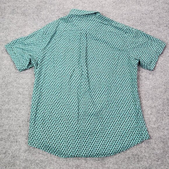Rodd & Gunn 100% Cotton Button-up Woven in Italy Men's 2XL Sports Fit Bird Print - Picture 10 of 13